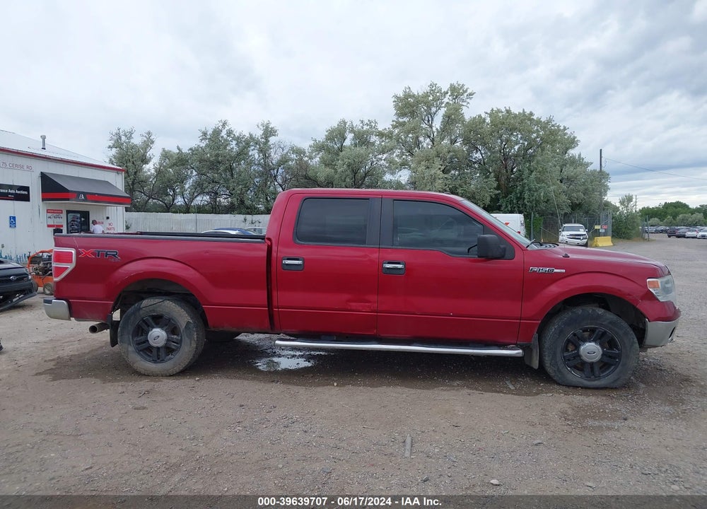 2014 FORD F-150 XLT VIN: 1FTFW1EF7EFB12634