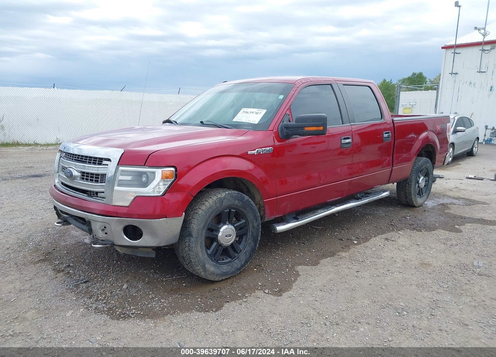 2014 FORD F-150 XLT VIN: 1FTFW1EF7EFB12634