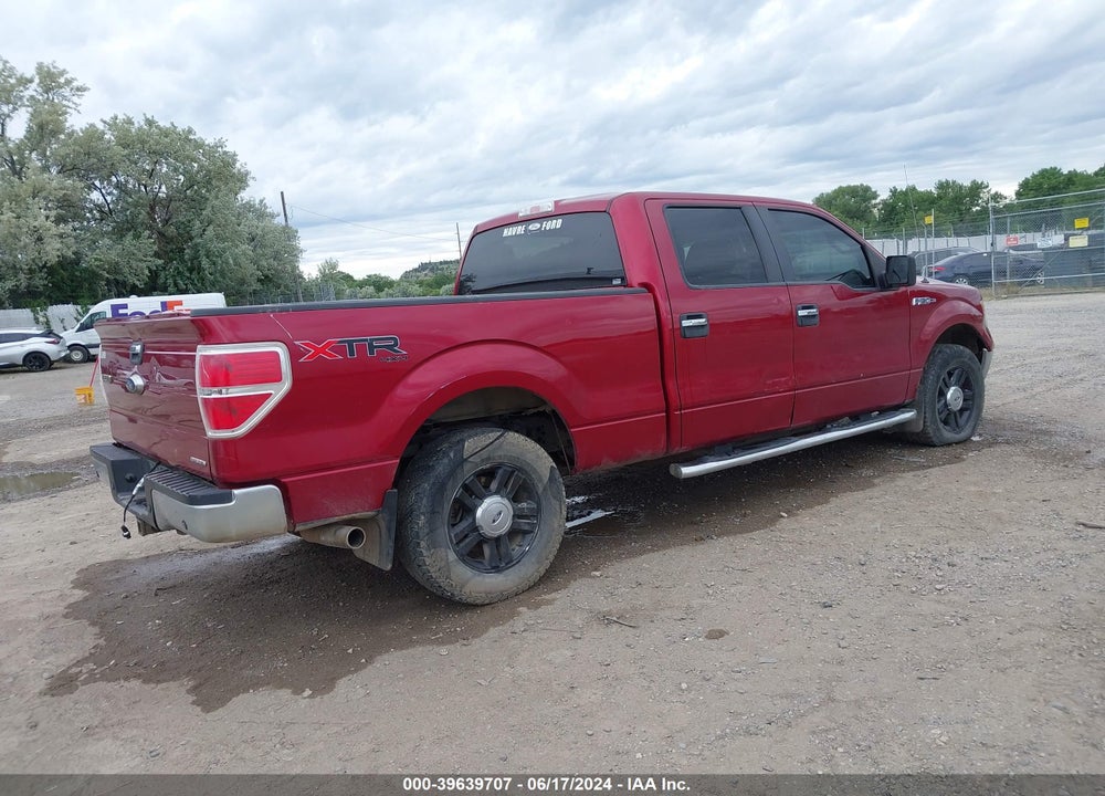2014 FORD F-150 XLT VIN: 1FTFW1EF7EFB12634