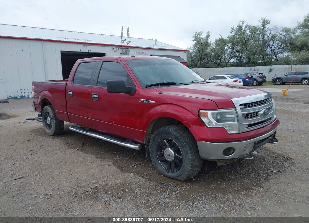 2014 FORD F-150 XLT VIN: 1FTFW1EF7EFB12634