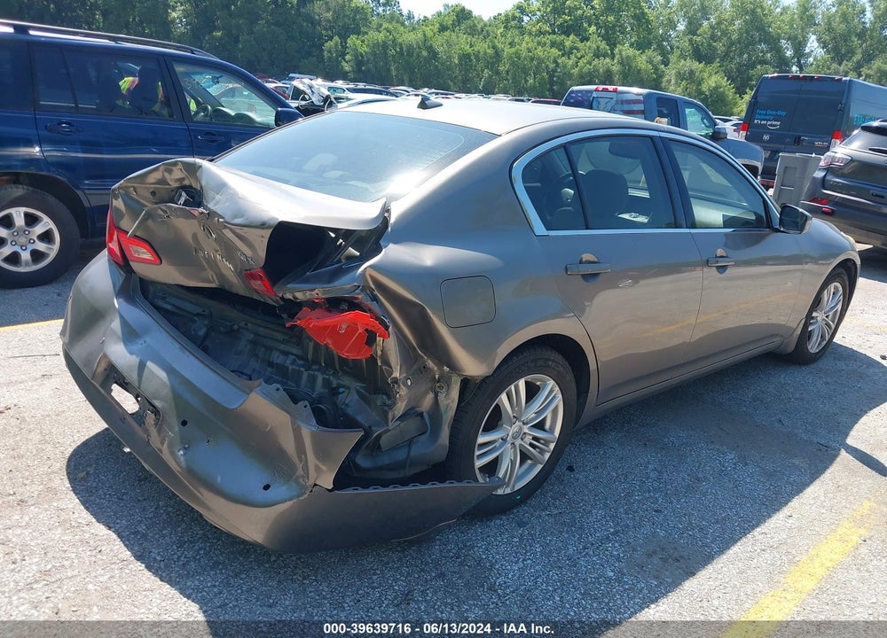 2012 INFINITI G37X VIN: JN1CV6AR1CM675435
