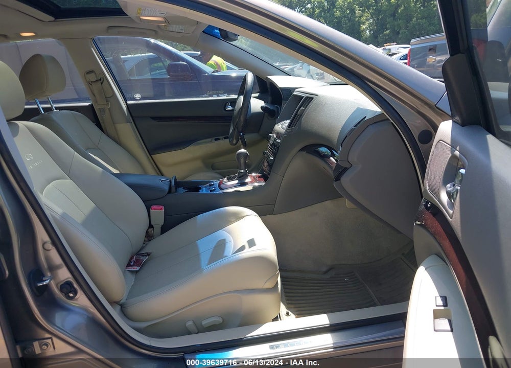 2012 INFINITI G37X VIN: JN1CV6AR1CM675435
