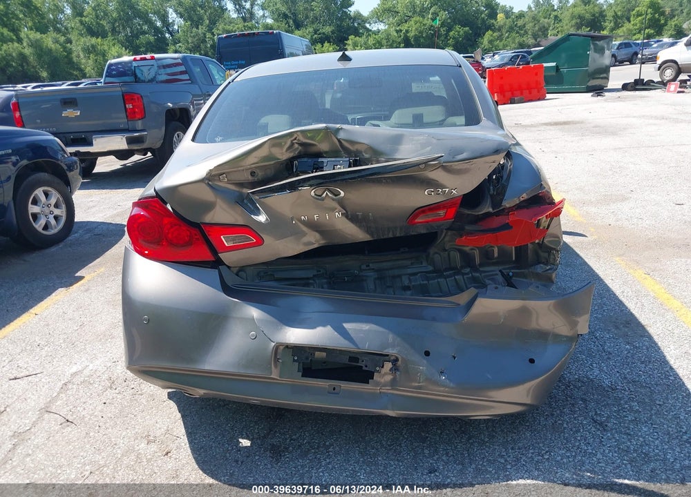 2012 INFINITI G37X VIN: JN1CV6AR1CM675435