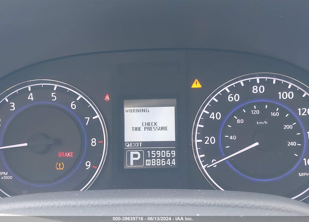 2012 INFINITI G37X VIN: JN1CV6AR1CM675435