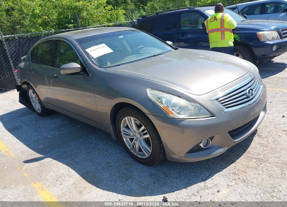 2012 INFINITI G37X VIN: JN1CV6AR1CM675435