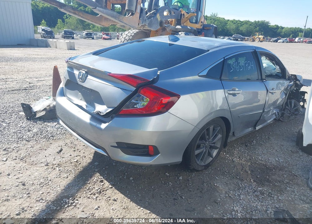 2019 HONDA CIVIC EX-L VIN: 19XFC1F71KE000272