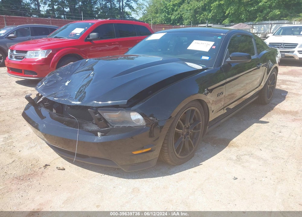 2012 FORD MUSTANG GT PREMIUM VIN: 1ZVBP8CF3C5243826