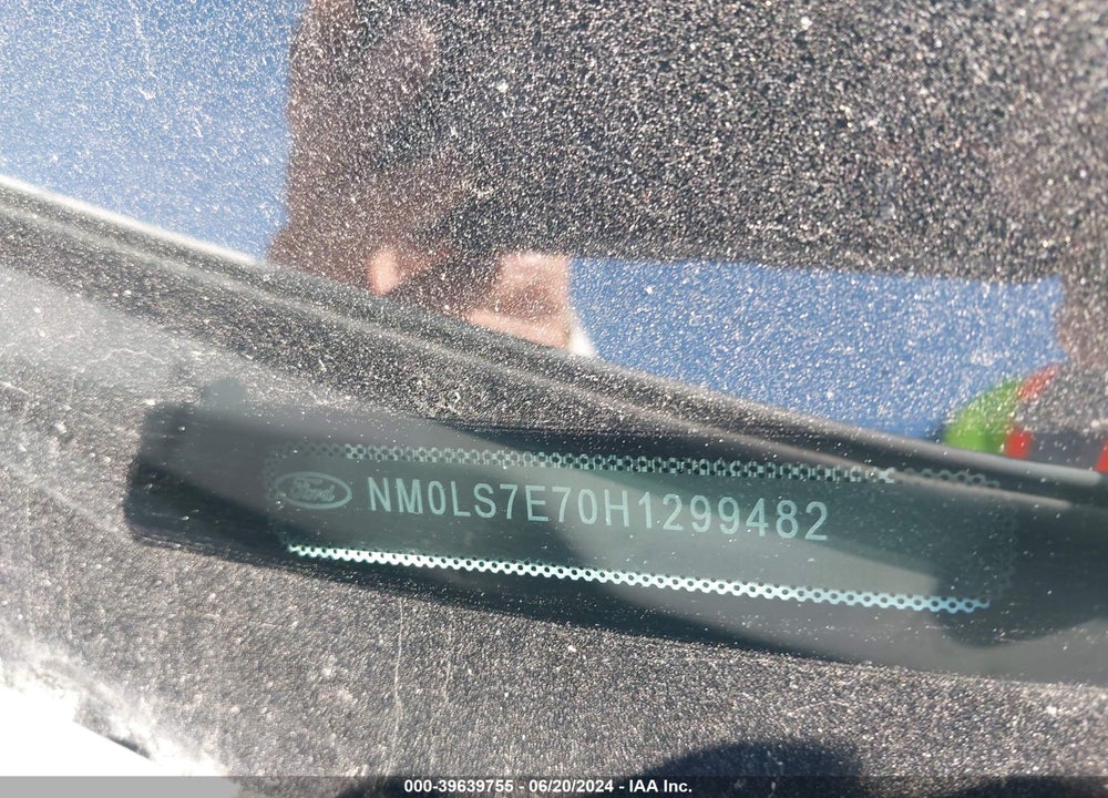 2017 FORD TRANSIT CONNECT XL VIN: NM0LS7E70H1299482