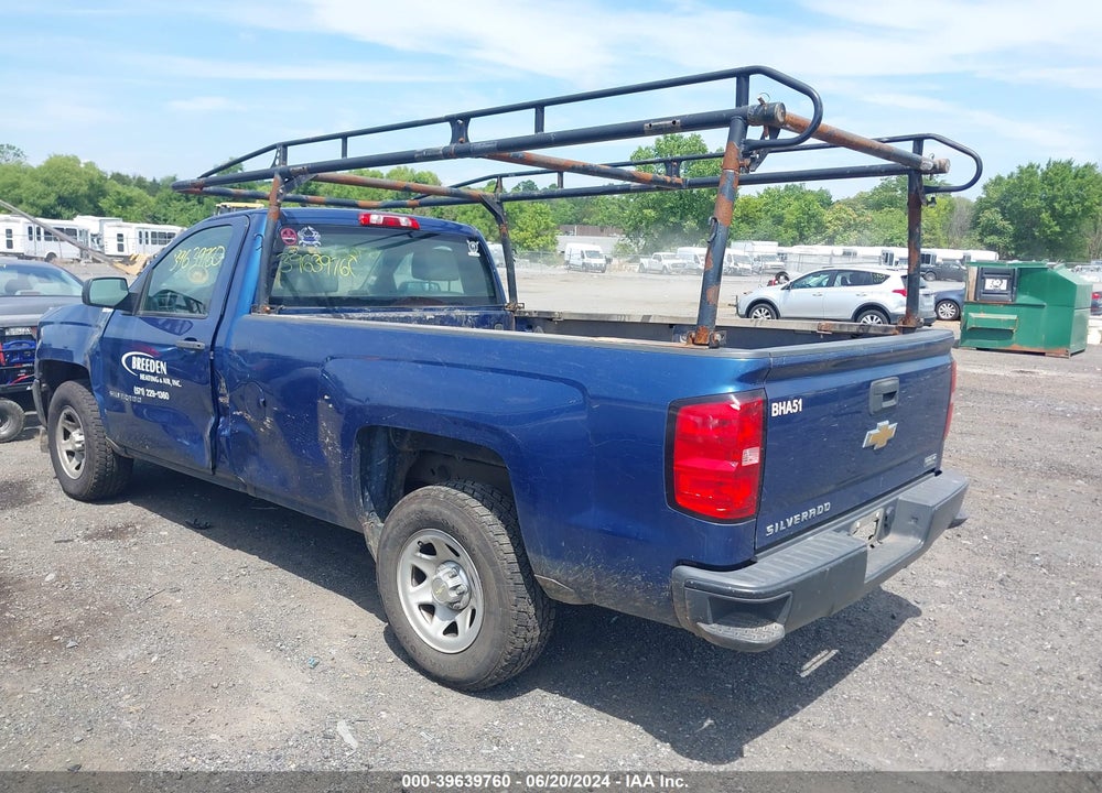 2016 CHEVROLET SILVERADO 1500 WT VIN: 1GCNCNEH6GZ254925