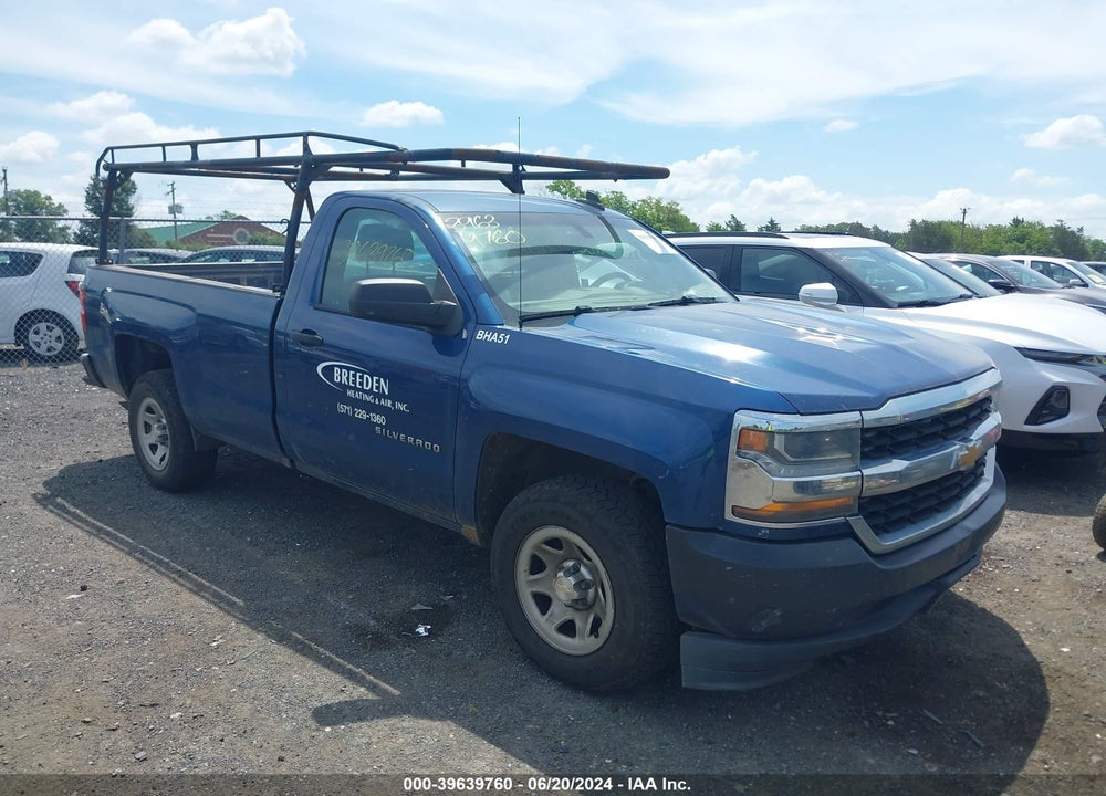 2016 CHEVROLET SILVERADO 1500 WT VIN: 1GCNCNEH6GZ254925