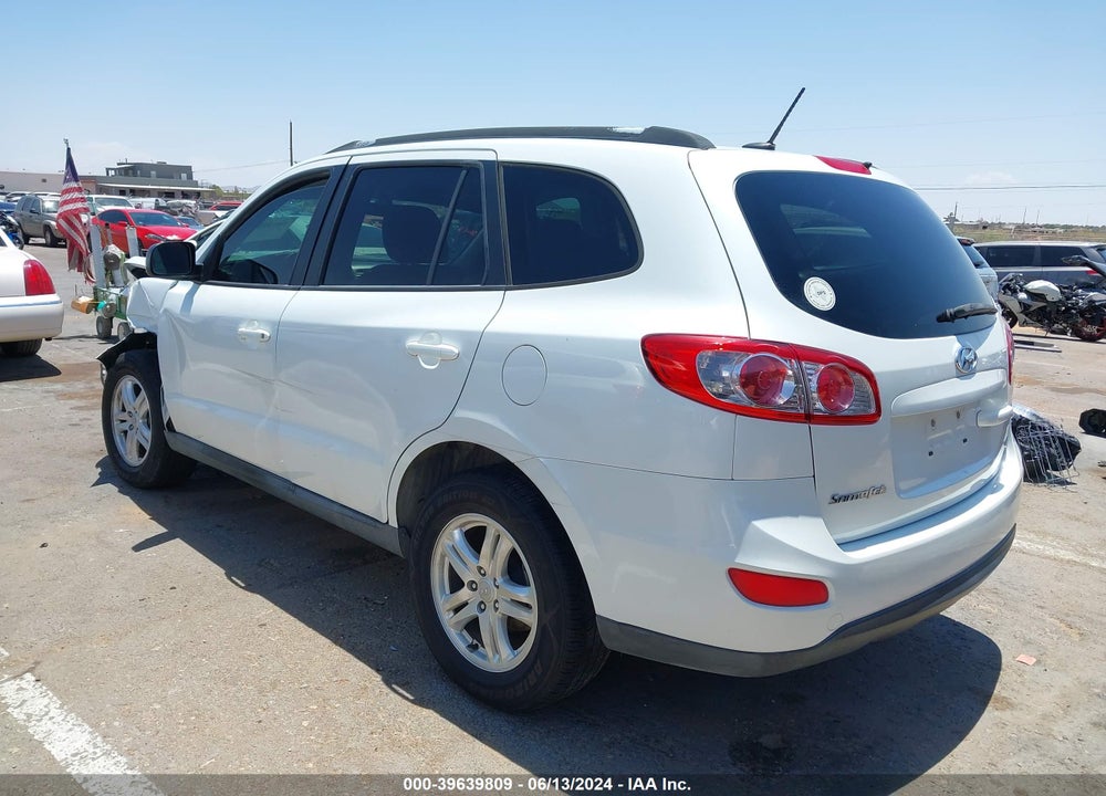 2012 HYUNDAI SANTA FE GLS VIN: 5XYZGDAB7CG114649