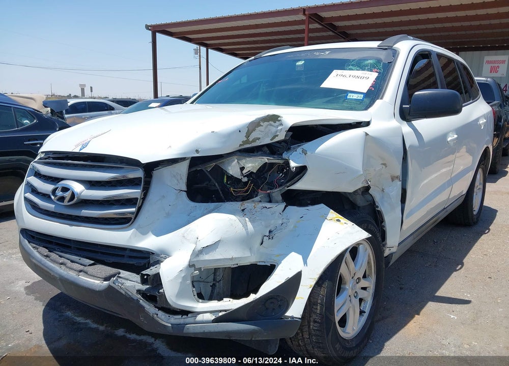2012 HYUNDAI SANTA FE GLS VIN: 5XYZGDAB7CG114649