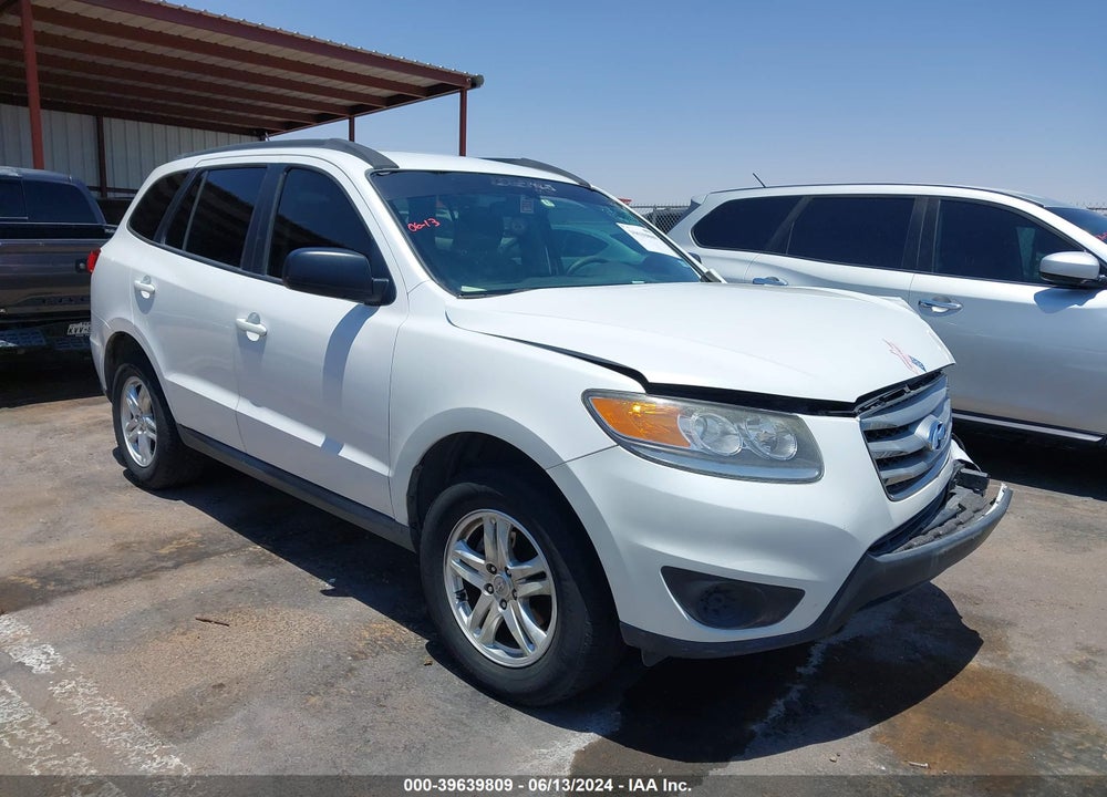 2012 HYUNDAI SANTA FE GLS VIN: 5XYZGDAB7CG114649