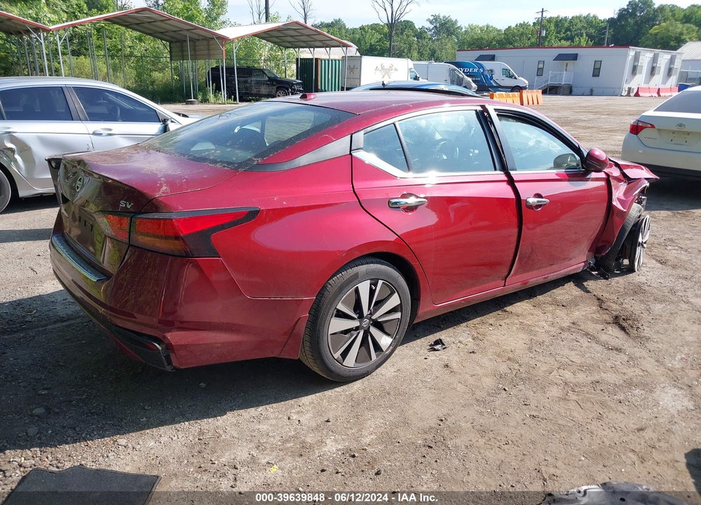 2022 NISSAN ALTIMA SV FWD VIN: 1N4BL4DVXNN379117