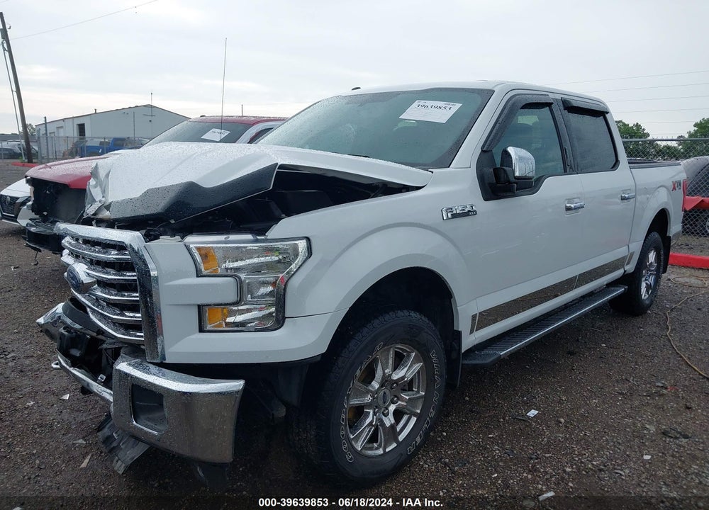 2016 FORD F-150 XLT VIN: 1FTEW1EF3GFC51612