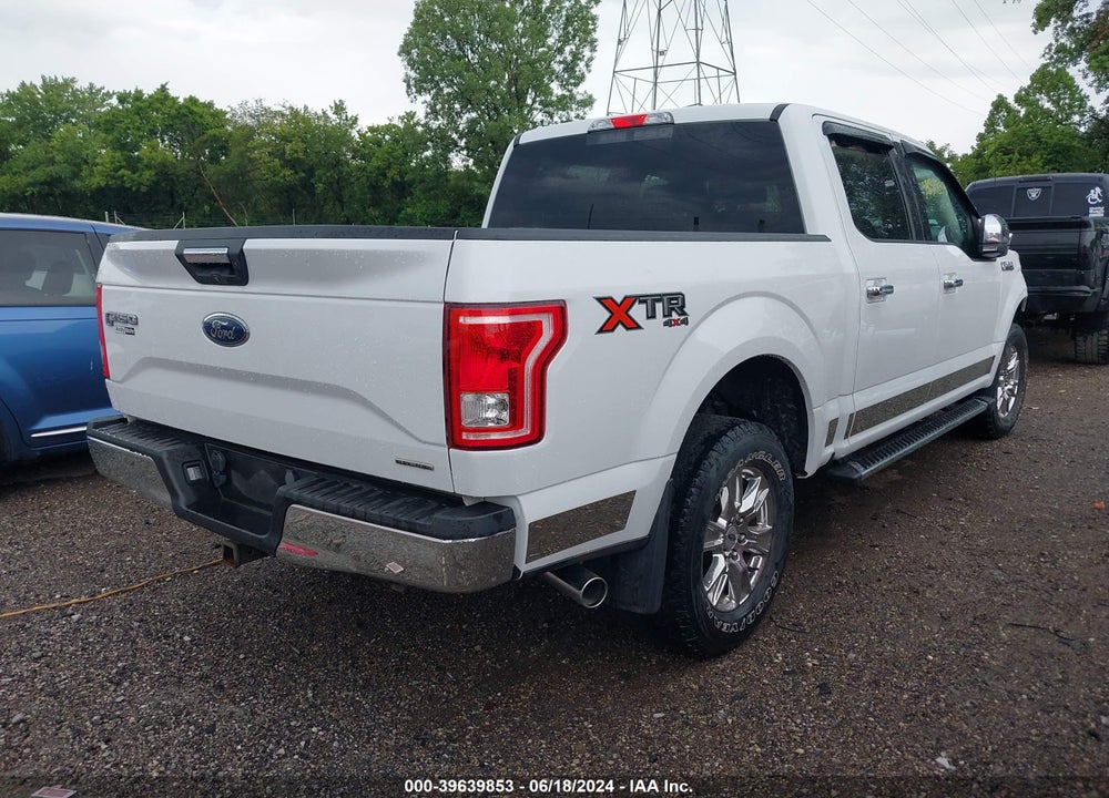 2016 FORD F-150 XLT VIN: 1FTEW1EF3GFC51612