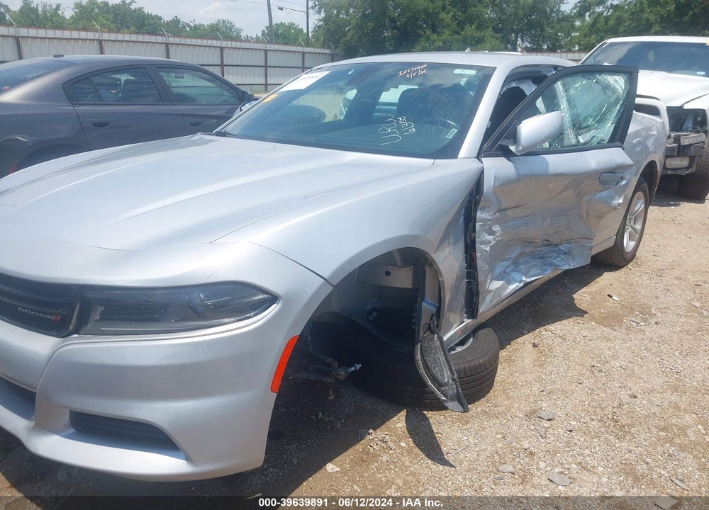 2022 DODGE CHARGER SXT RWD VIN: 2C3CDXBG3NH201211