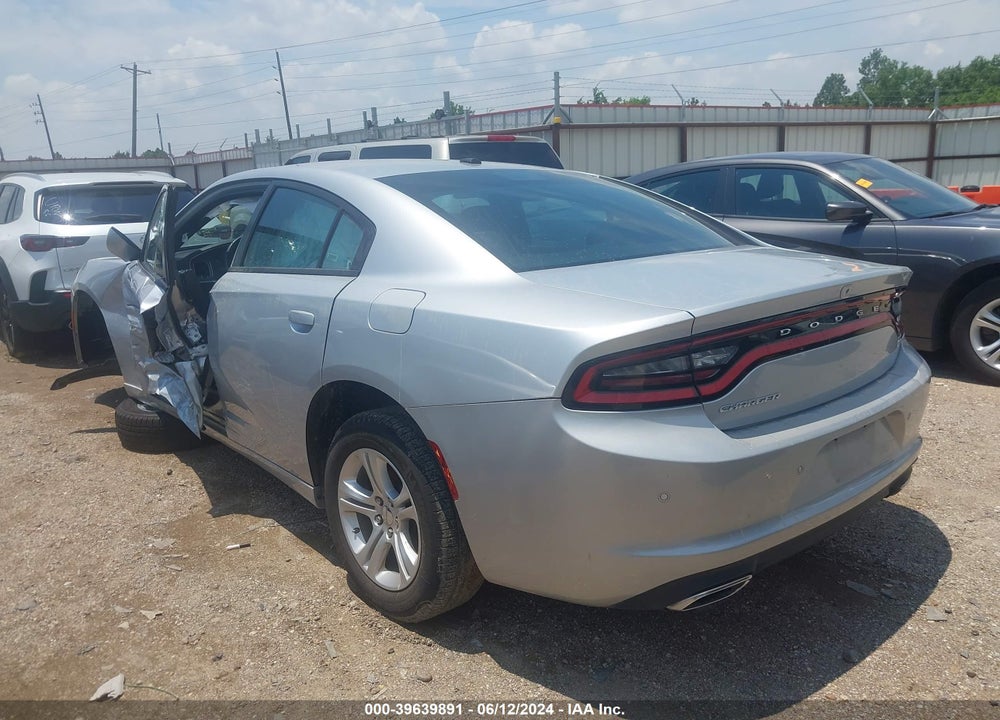 2022 DODGE CHARGER SXT RWD VIN: 2C3CDXBG3NH201211
