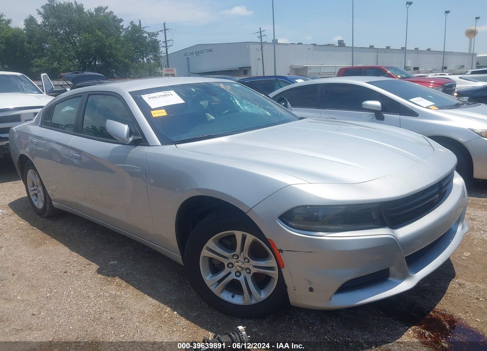 2022 DODGE CHARGER SXT RWD VIN: 2C3CDXBG3NH201211
