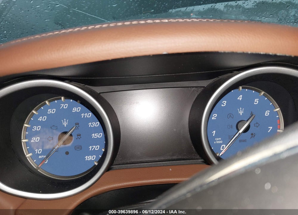 2017 MASERATI GHIBLI VIN: ZAM57XSA7H1238235