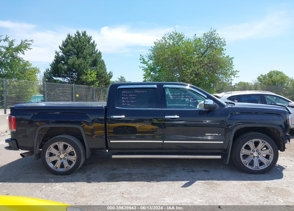 2017 GMC SIERRA 1500 DENALI VIN: 3GTU2PEJ7HG419153