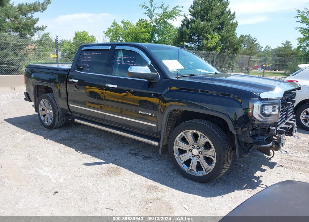 2017 GMC SIERRA 1500 DENALI VIN: 3GTU2PEJ7HG419153