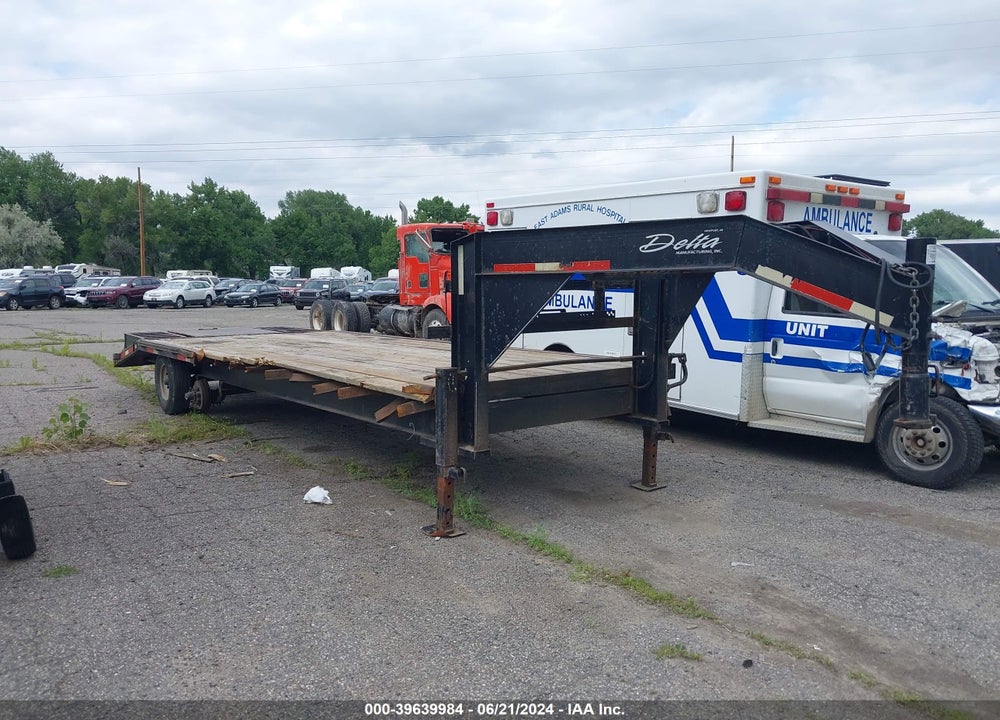 2005 DELTA MANUFACTURING INC TRAILER VIN: 4MWFS25225N015581