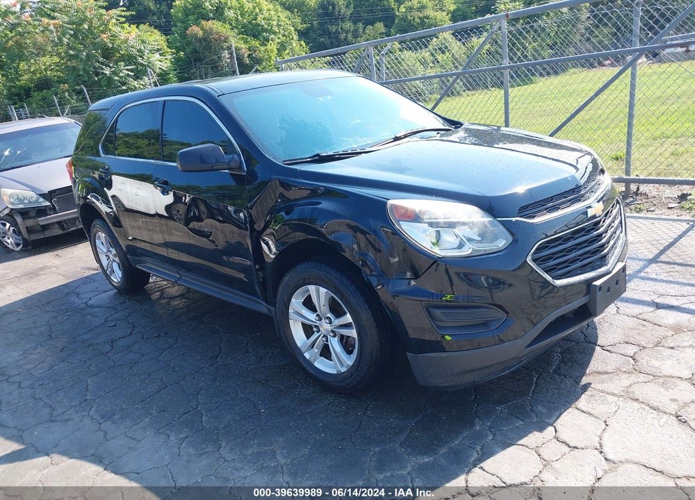 2017 CHEVROLET EQUINOX LS VIN: 2GNALBEK8H1593499