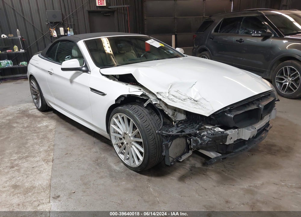 2012 BMW 640I VIN: WBALW7C50CC618463