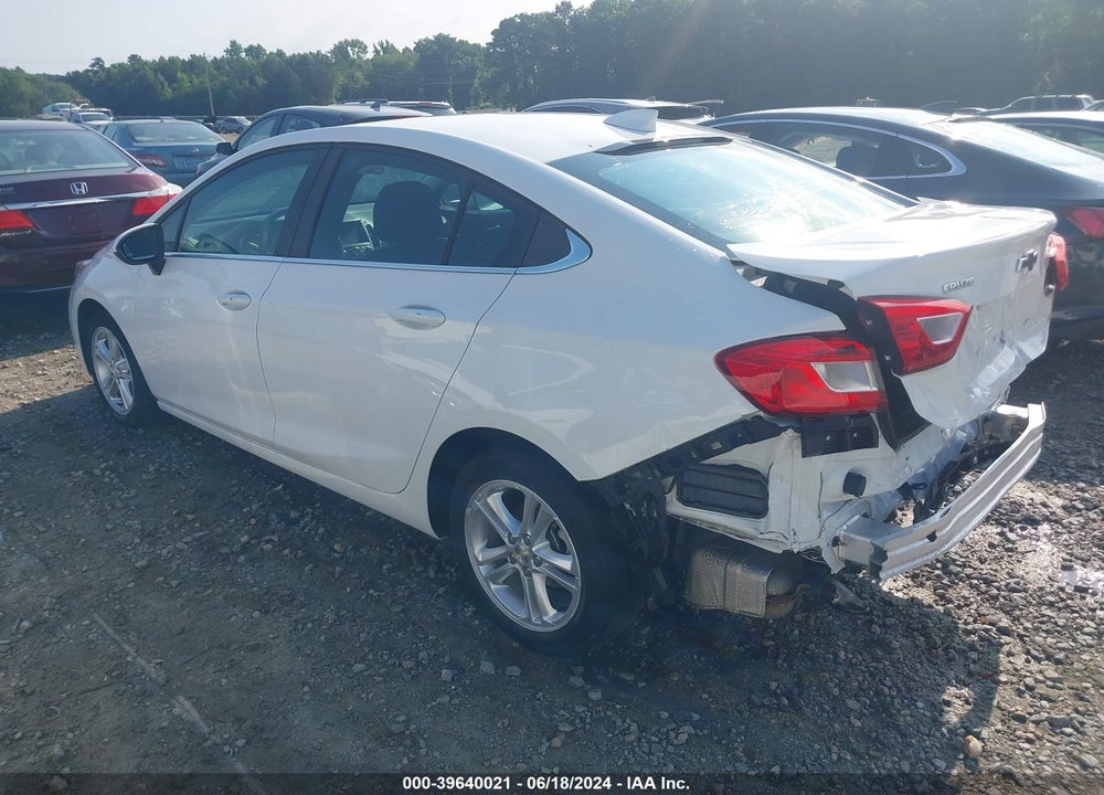 2018 CHEVROLET CRUZE LT AUTO VIN: 1G1BE5SM0J7214530