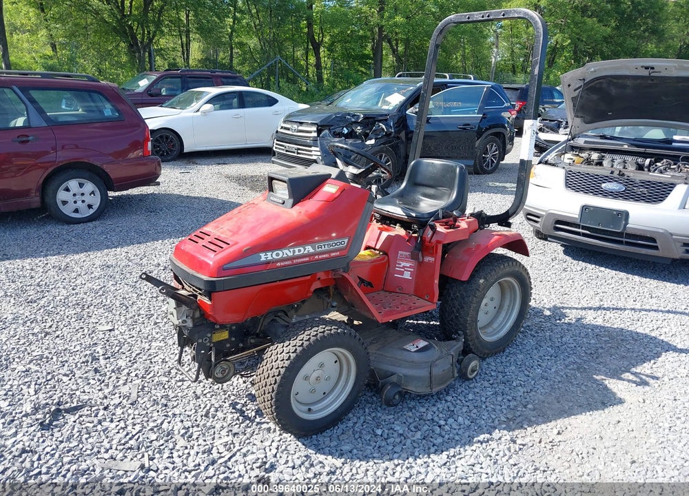 1989 HONDA RT 5000 LAWN TRACTOR VIN: FA2A-5001267