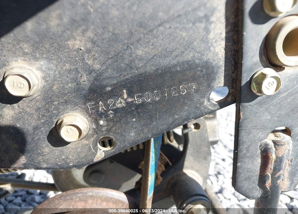 1989 HONDA RT 5000 LAWN TRACTOR VIN: FA2A-5001267