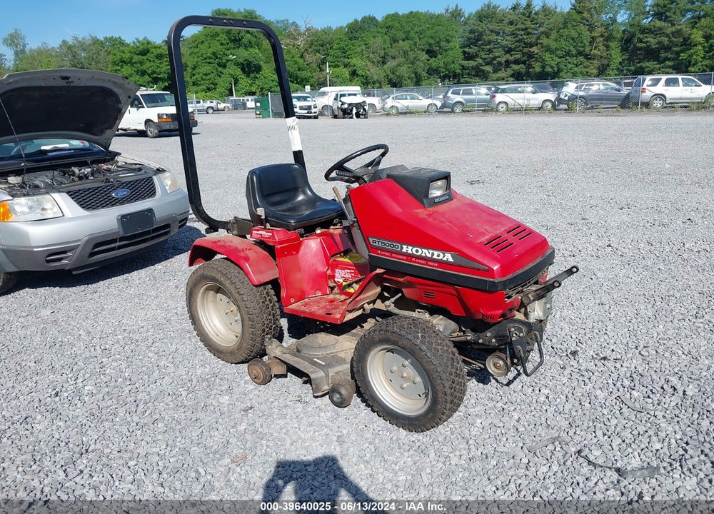 1989 HONDA RT 5000 LAWN TRACTOR VIN: FA2A-5001267