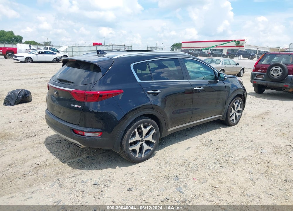 2017 KIA SPORTAGE SX TURBO VIN: KNDPR3A63H7283439