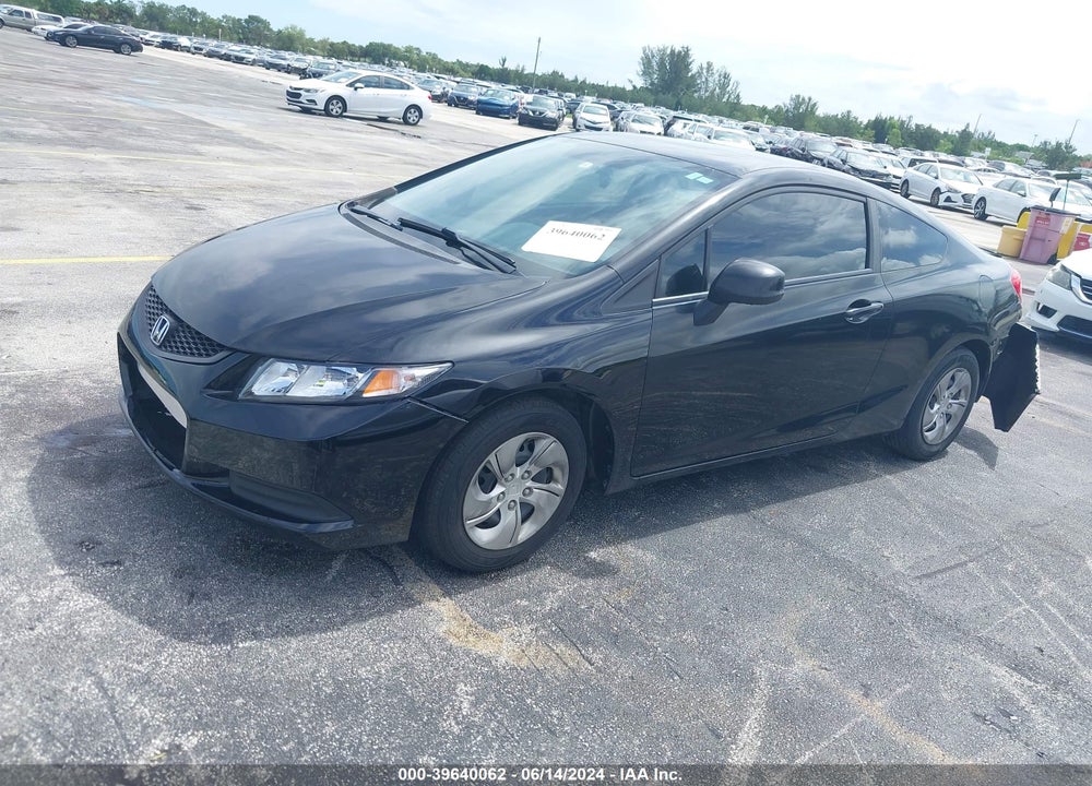 2013 HONDA CIVIC LX VIN: 2HGFG3B57DH527391
