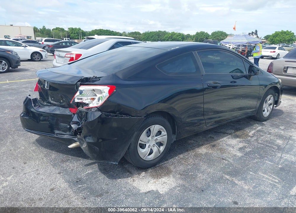2013 HONDA CIVIC LX VIN: 2HGFG3B57DH527391