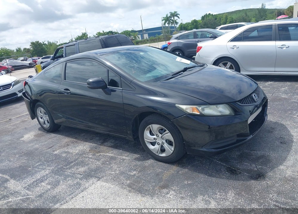 2013 HONDA CIVIC LX VIN: 2HGFG3B57DH527391