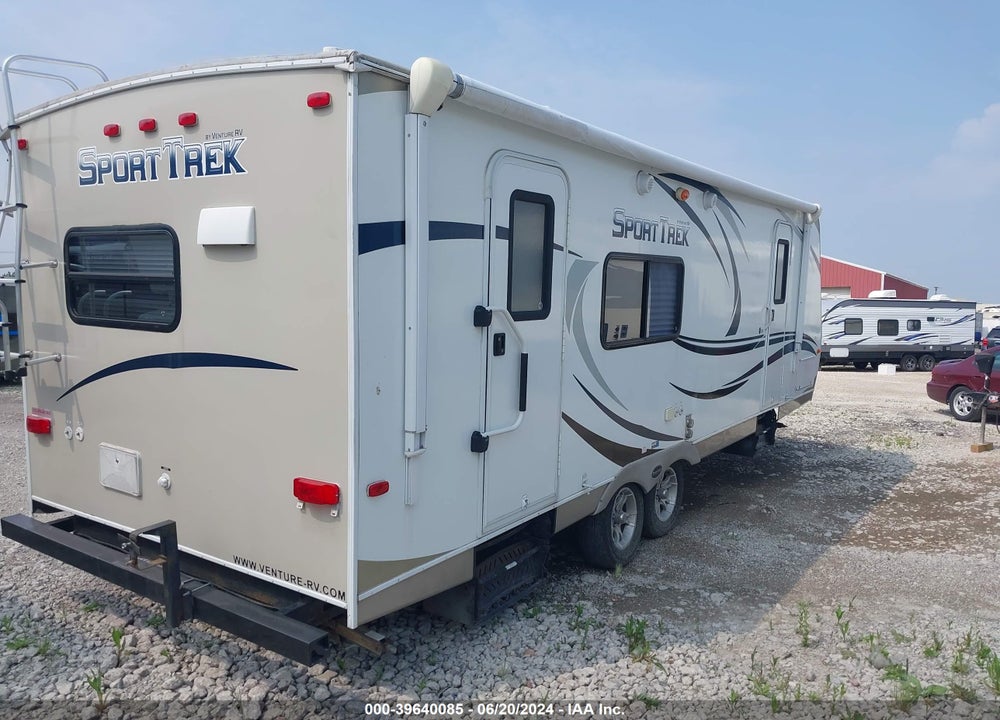 2013 VENTURE TRAVEL TRAILER VIN: 4EZT12526D8012739