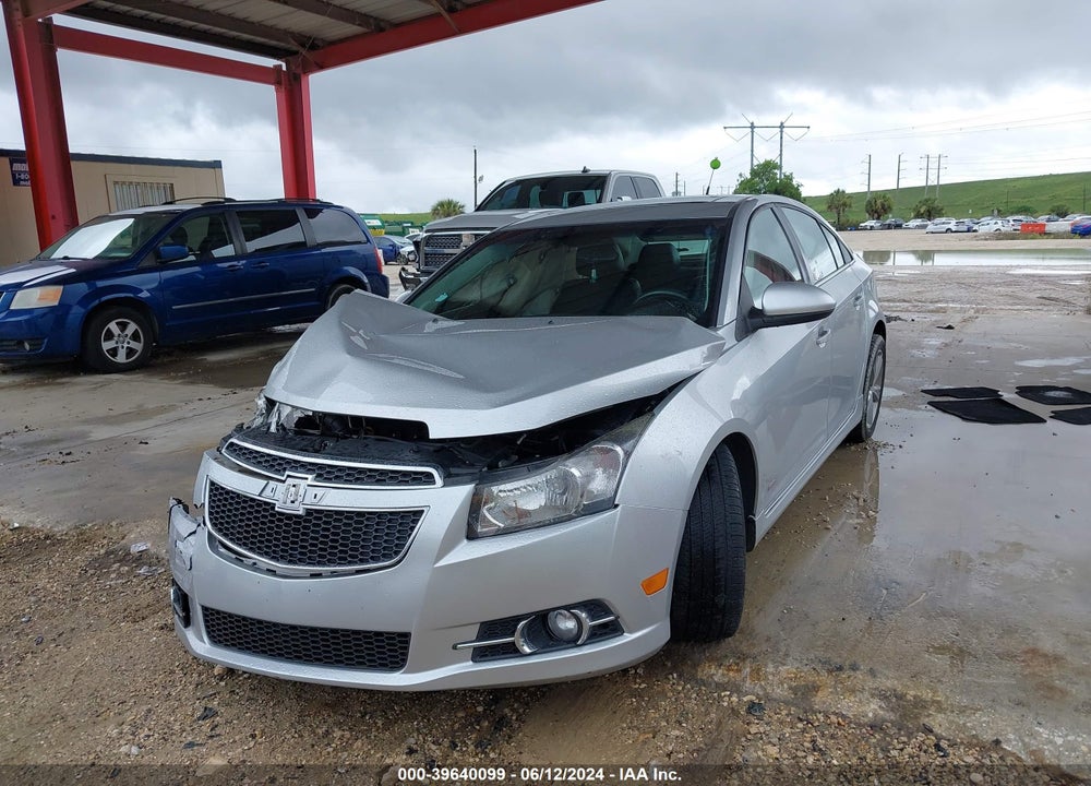 2014 CHEVROLET CRUZE 2LT AUTO VIN: 1G1PE5SB6E7438508