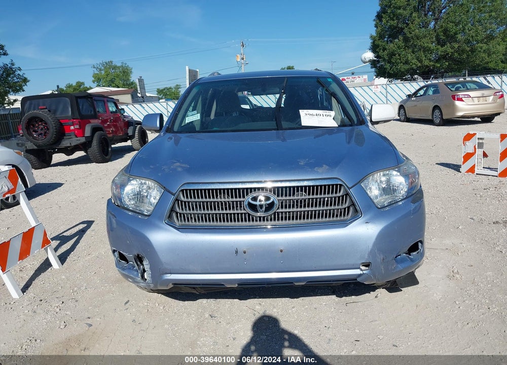 2009 TOYOTA HIGHLANDER HYBRID VIN: JTEEW41A692034086
