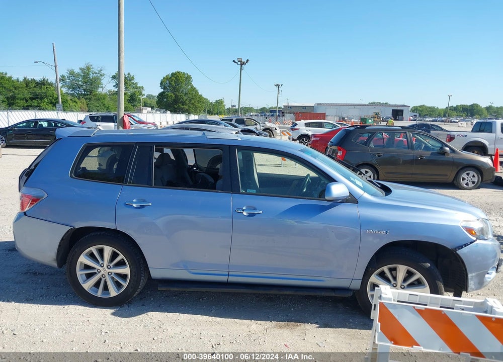 2009 TOYOTA HIGHLANDER HYBRID VIN: JTEEW41A692034086