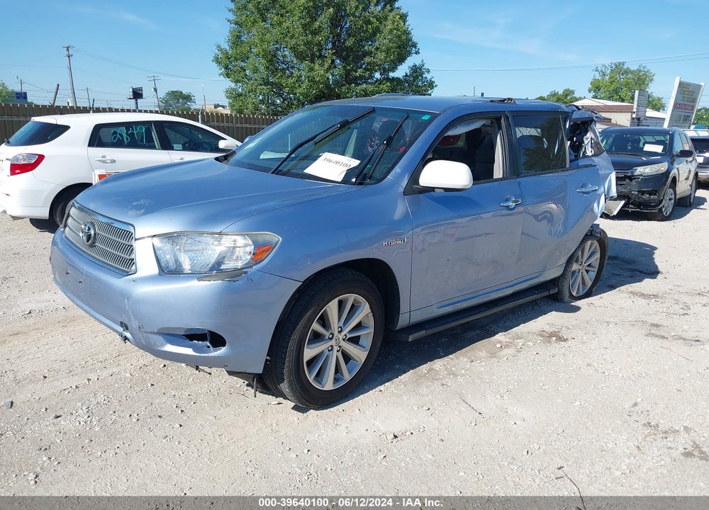 2009 TOYOTA HIGHLANDER HYBRID VIN: JTEEW41A692034086