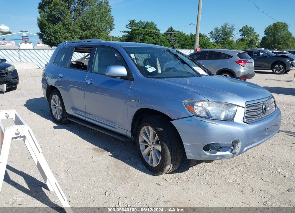 2009 TOYOTA HIGHLANDER HYBRID VIN: JTEEW41A692034086