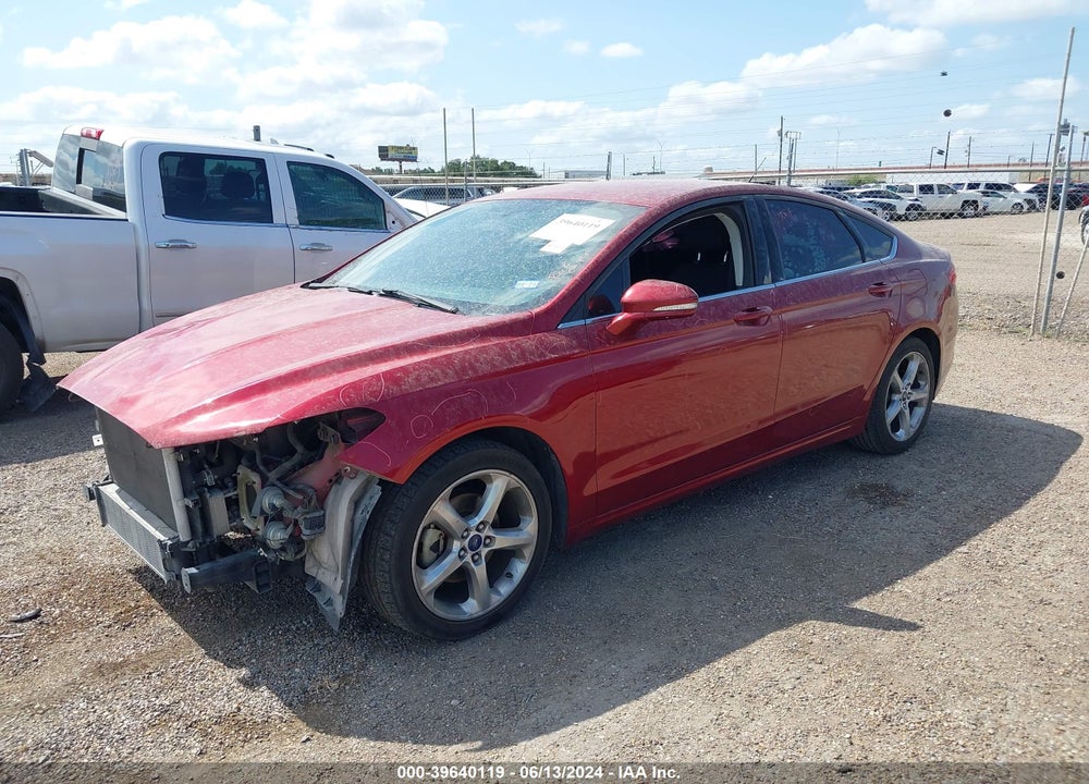 2014 FORD FUSION SE VIN: 3FA6P0HD9ER390672