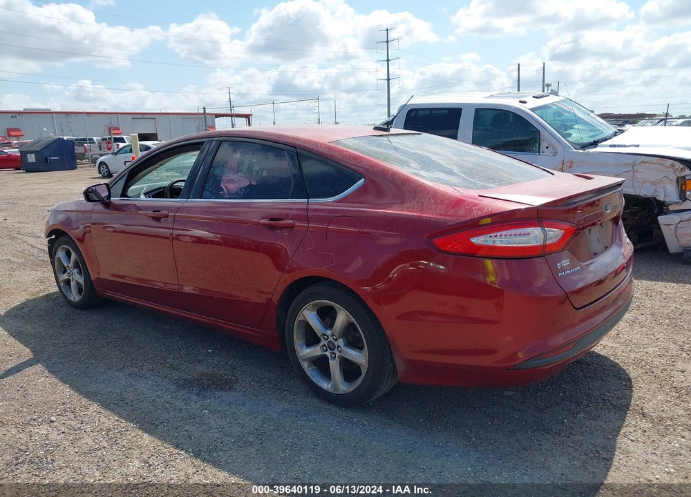 2014 FORD FUSION SE VIN: 3FA6P0HD9ER390672
