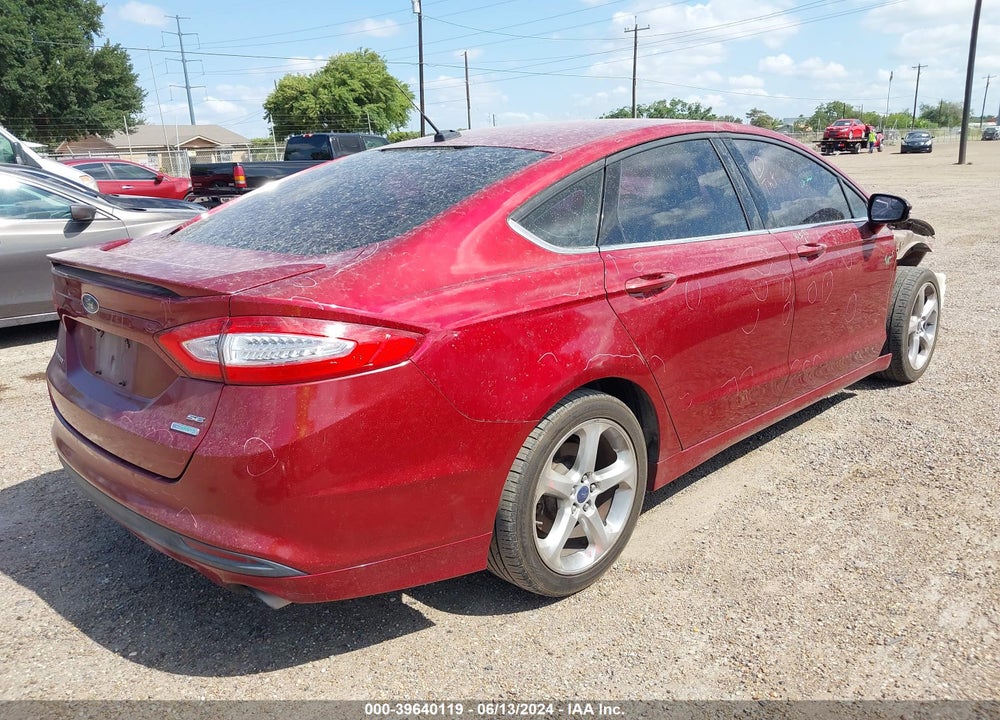 2014 FORD FUSION SE VIN: 3FA6P0HD9ER390672