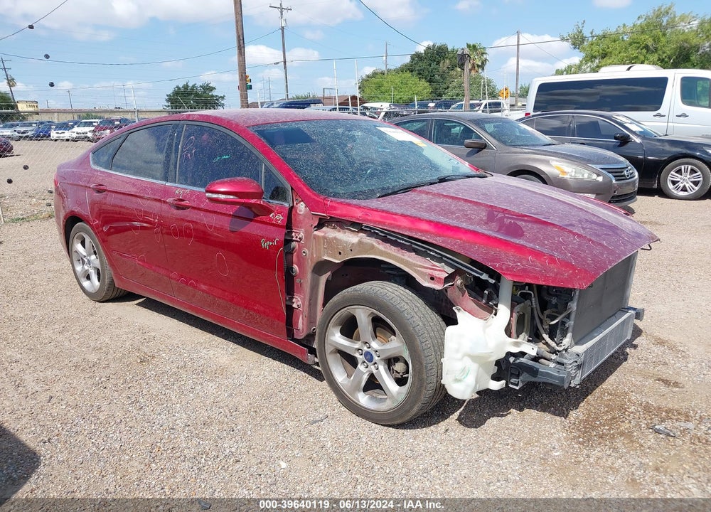 2014 FORD FUSION SE VIN: 3FA6P0HD9ER390672