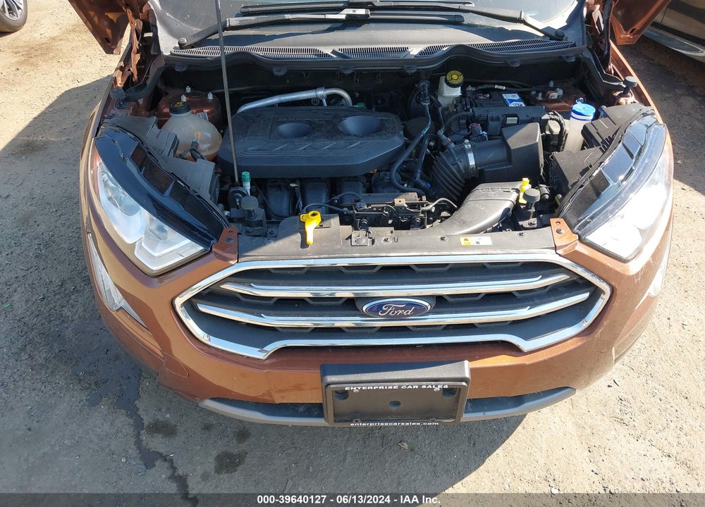 2020 FORD ECOSPORT TITANIUM VIN: MAJ6S3KL3LC366220