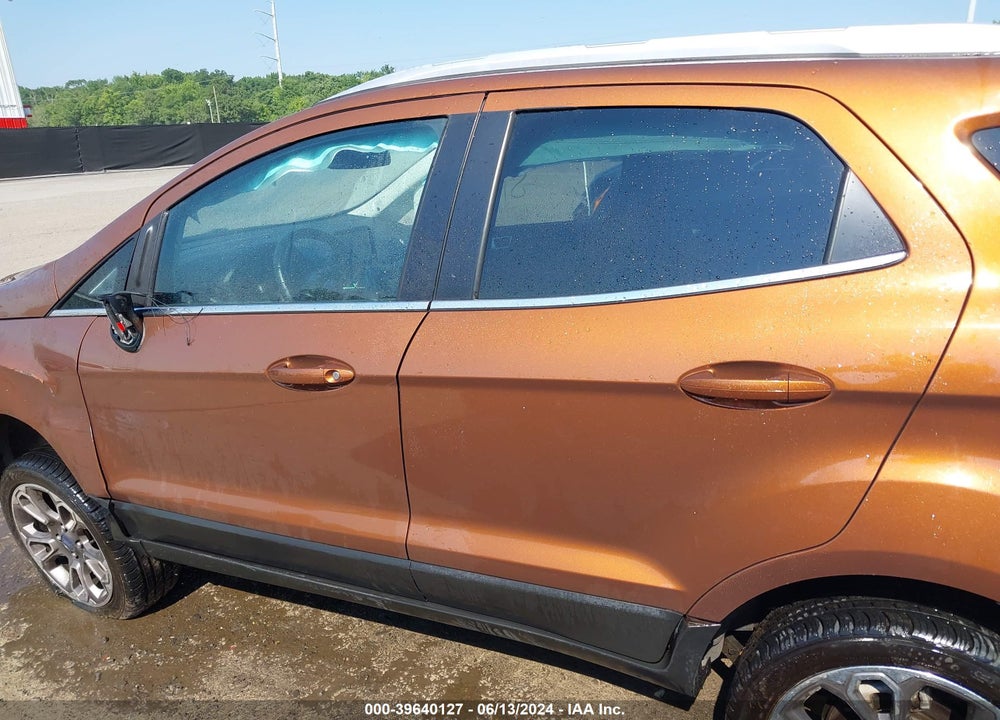 2020 FORD ECOSPORT TITANIUM VIN: MAJ6S3KL3LC366220