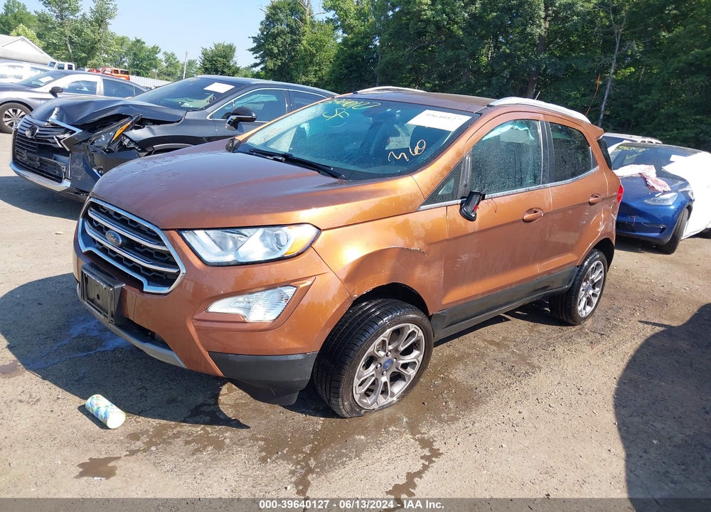 2020 FORD ECOSPORT TITANIUM VIN: MAJ6S3KL3LC366220